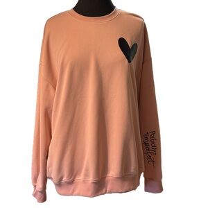 💗 Perfectly Imperfect Heart Sweatshirt – XXL